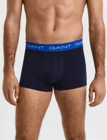 GANT Trunk 3-Pack - Blue - XXXL