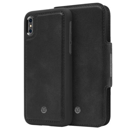 Iphone X/xs Marvêlle Magnetiskt Skal & Plånbok Svart