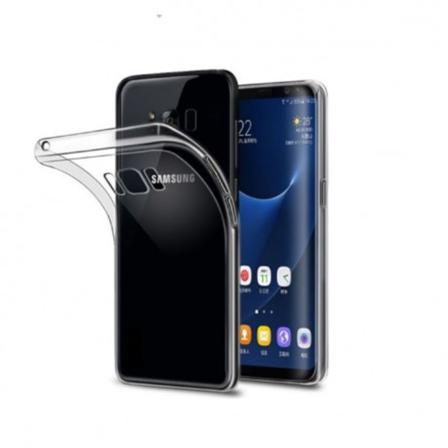 Samsung S8 Plus Stötdämpande Silikon Skal Simple Transparent