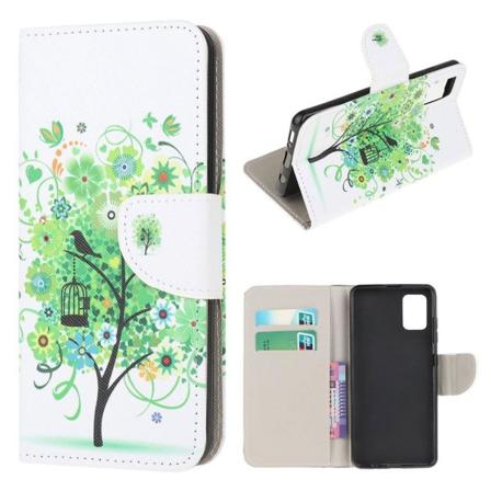 Wonderland Motorola Moto G100 Flip etui - Træ Multicolor