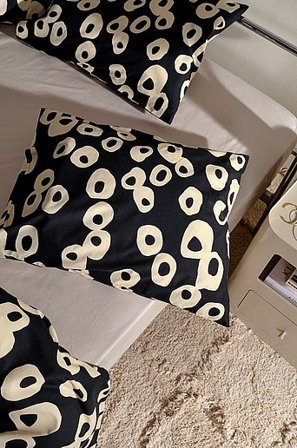 Jotex - Kussensloop Organisch Zwart/wit zwart/wit - OVO - Koop Kussenslopen bij Jotex