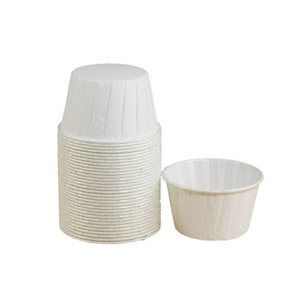 50 st Glassbägare Dessertskålar för Fryst Yoghurt Cupcake Tårta