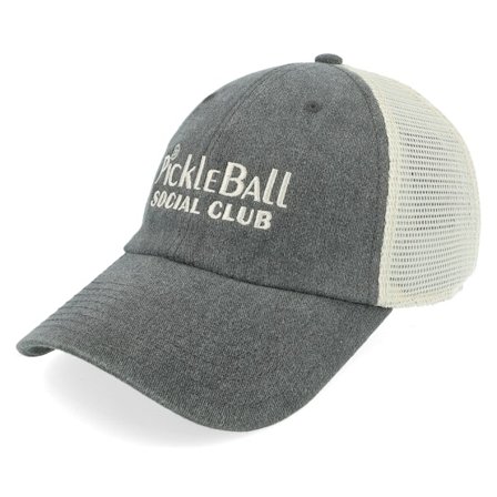 American Needle - Grå trucker Caps - Pickle Ball Windale Ivory Charcoal Trucker @ Hatstore