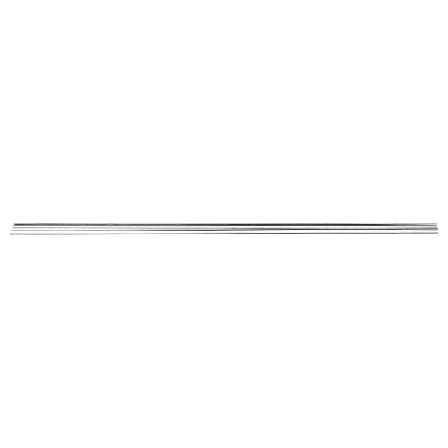 5 kpl 500 mm x 2 mm ruostumattomasta teräksestä valmistettu liikeakseli pyöreä pyöreä tango silver