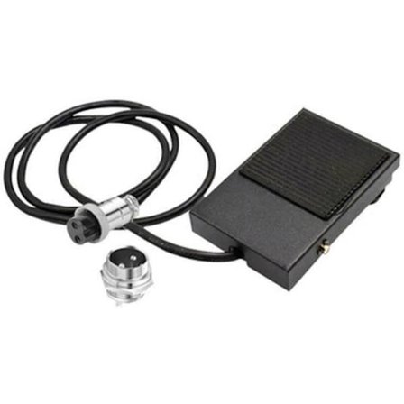 Metallsvetsfotpedal, 2-stifts fotbrytare punktsvetskontakt TIG-brännare kompatibel TIG-svetsmaskiner Fotplattakontrollutrustning