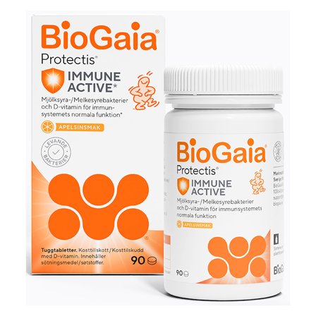 BioGaia Protectis Familjepack Med D-vitamin 90 tuggtabletter