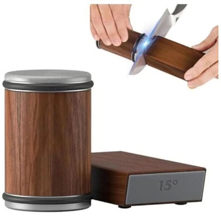 Veitsenteroitin rullilla, teollinen timantti 15 ja 20 asteessa veitsien teroitukseen, veitsenteroitusjärjestelmä rullilla