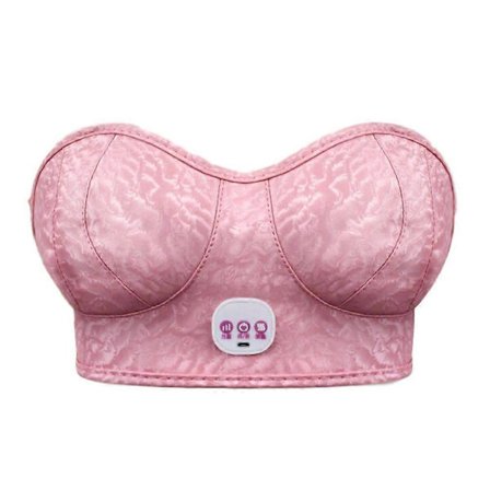 Elektrisk Massage BH Bryst Massager Vibration Bryst Sexy Massage Elektrisk Instrument Elektrisk Massage Undertøj YMMR)