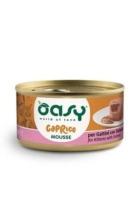 Oasy Caprice Mousse Con Salmone Per Gattini 85g