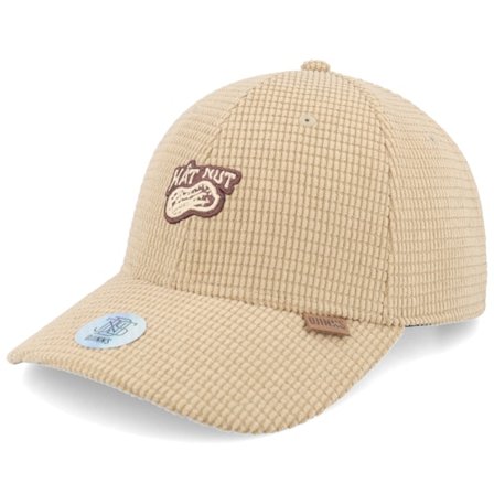 Djinns - Truefit Hat Nut Waffle Peanut/Brown Adjustable Adjustable Beige Cap - @ Hatstore