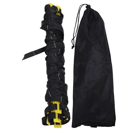 Agil 6m 12-trins fodboldtræningsstige med skala