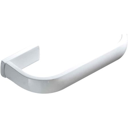 Toalettpapirholder veggmontert messing vevholder for baderom hvit toalettpapirholder