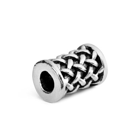 Skægring m. Vikingeknude til mænd - Skæg ringe & perler