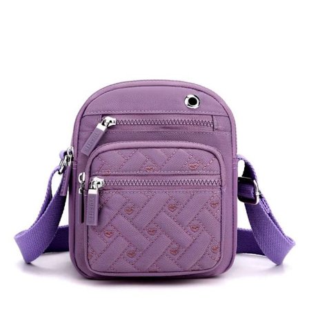 {xjxj} Mobiltelefon taske Dame Skuldertaske LILLA