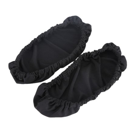 1 Par Avtakbare Armlenetrekk til Stol Elastisk Beskyttelse Kontorstol Trekk Svart