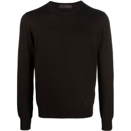Tagliatore, Knitwear Brązowy, Mężczyzna, Rozmiar: M