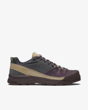 X-ALP SUEDE - PLUM/SAFARI 44