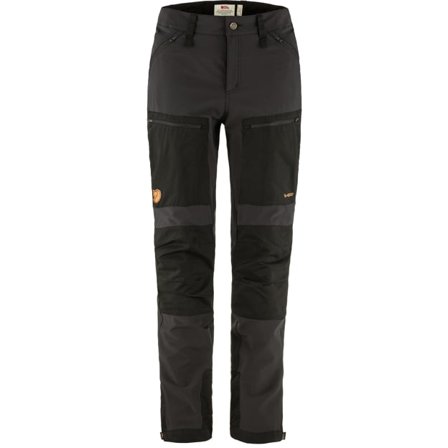 Fjällräven Women's Keb Agile Trousers in Black | Size: 8/30", G-1000