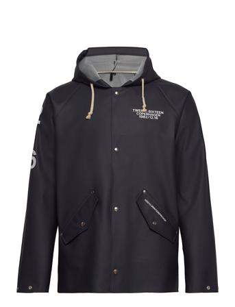 12.16 Rain 200 W/Buttons Navy Blue Twelve Sixteen