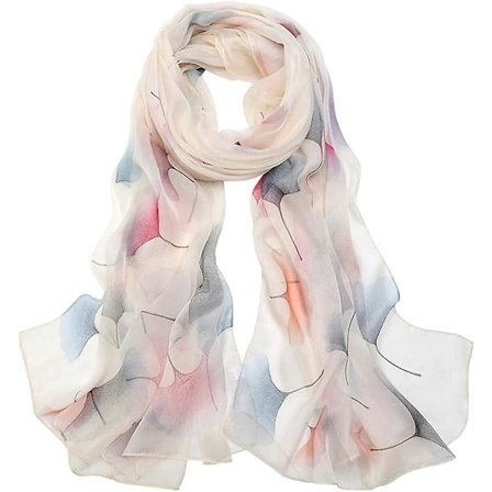 Silkkiliina naisille 100% silkkihuivit kevyet tyylikkäät lahjat