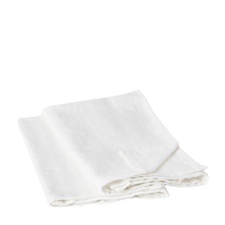 Åhléns Home Servetter i linnemix LINO, 2-pack Bordstextil Vit ONESIZE