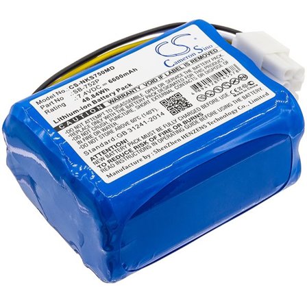Batteri for medisinsk bruk for Nihon Kohden SVM-7501