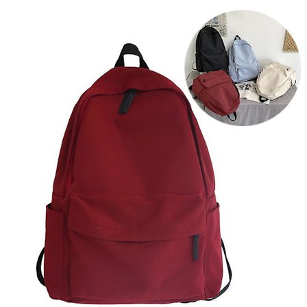 Students Schoolbag Simple School Backpack Large Capacity Travel Backpack