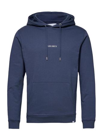 Lens Hoodie Huppari Sininen Les Deux