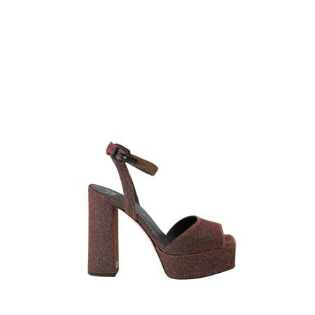 Giuseppe Zanotti, High Heel Sandals Brązowy, Kobieta, Rozmiar: 37 EU