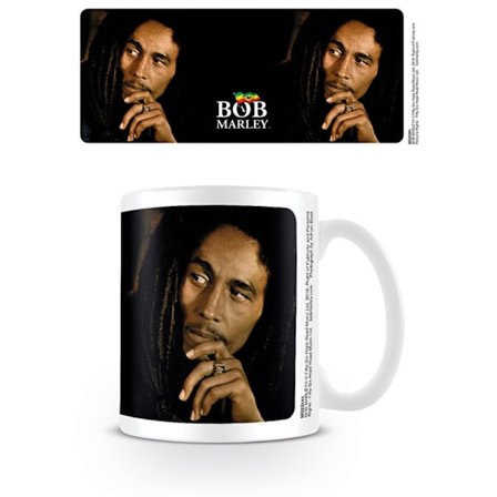 Bob Marley Legend Mug En Storlek Svart/Vit