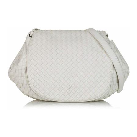 Bottega Veneta Vintage, Pre-owned Shoulder Bag Wit, Dames, Maat:ONE Size