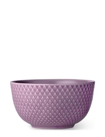Rhombe Color Skål Ø11 Cm Lilla Home Tableware Bowls Serving Bowls Lilla Lyngby Porcelæn