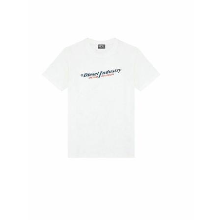 Diesel, T-Shirts Wit, Heren, Maat:L