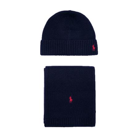 Polo Ralph Lauren, Polo Sjaals Blauw Blauw, Heren, Maat:ONE Size,nylon