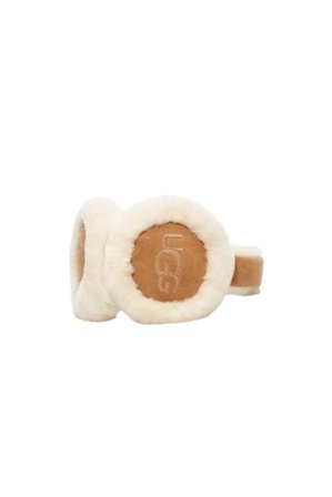 UGG Sheepskin Embroidery Earmuff Chestnut