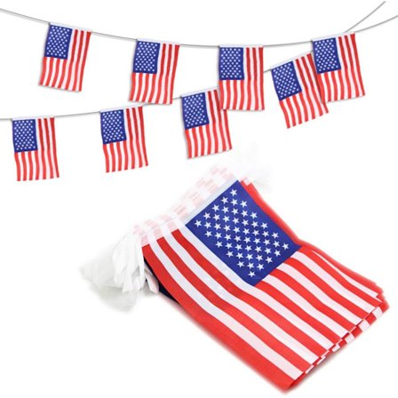 USA Amerikanske flaggbanner, patriotiske arrangementer 4. juli