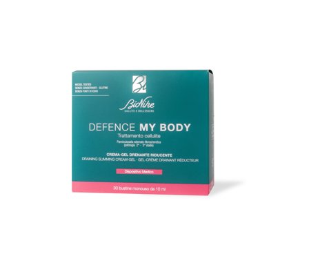 Bionike Crema-gel drenante riducente 30x10ml - Crema corpo anticellulite