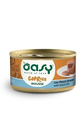 Oasy Caprice Gatto Mousse Con Pesce Oceanico 85g
