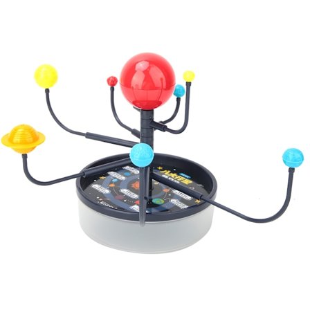DIY Montering Planetarium Solsystem Åtte Planeter Modell Opererende Læringsinstrument