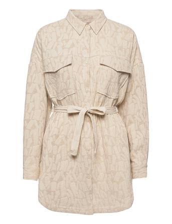 Srjasmina Ls Shirt Beige Soft Rebels