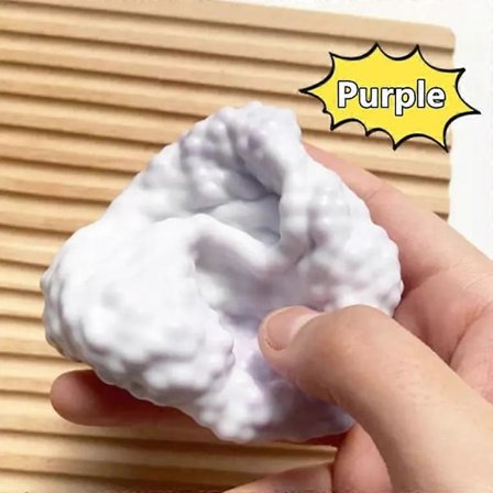 Drue Stressbold, Farverige Perler Formbar Vakuum Bold Stressbold Squishy Legetøj