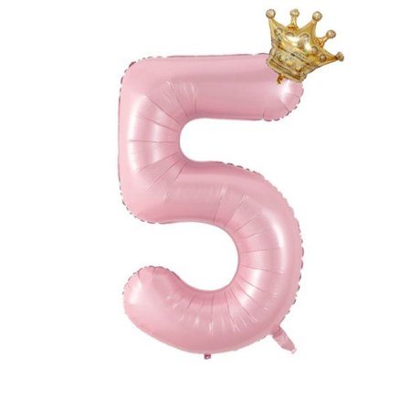Födelsedagsnummerballonger Jumbonummerballong 5 5