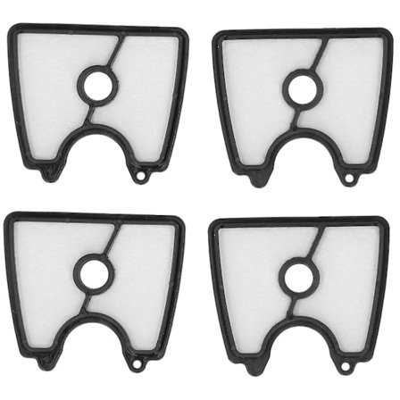 4 stk. Plastisk luftfilter erstatning slitesterk kompatibel med Husqvarna 125B 125BVX 125BX-YM