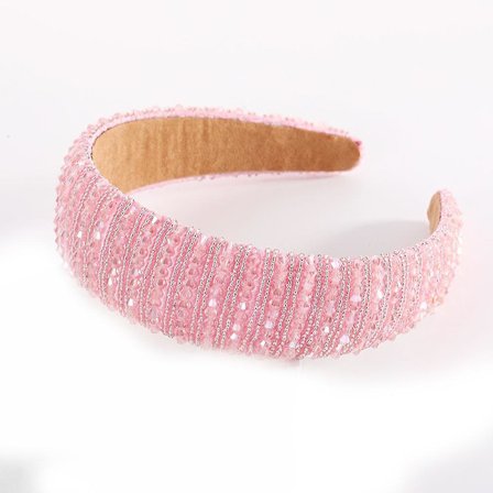 Kristallitimanttipanta, kristallilla koristeltu panta, samettipäällysteiset leveät hiuspannat, juhlahäät, hiuskoristeet