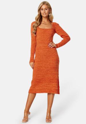Bubbleroom - Mary dress XS - Orange - Klänningar - Dam