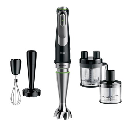 Braun Multiquick 9 MQ 9195XLI Stavblender Premium sort/børstet rustfrit stål