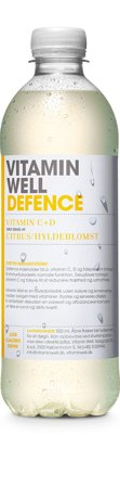 Vitamin Well Defence Citrus/Hyldeblomst Citrus, Hyldeblomst/ 500 ml, Helse & Madvarer, Drikkevarer, Øvrige Drikkevarer