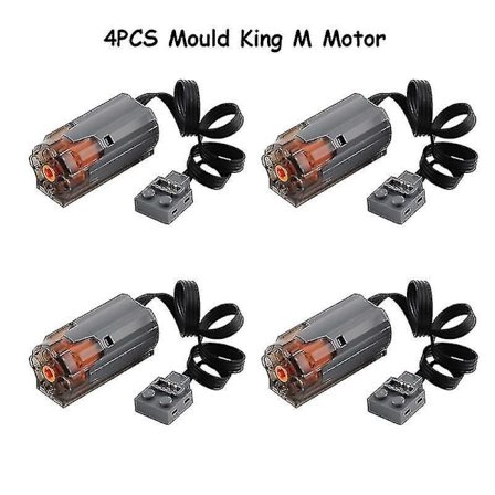 Moc Power Functions Moottoripaketti M/l/xl/servo Moottori Mould King Parannettu Aa Aaa Paristokotelo Tekniset Osat Diy Auto Kuorma-auto Power Up