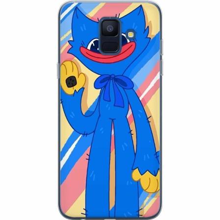 Samsung Galaxy A6 (2018) Genomskinligt Skal Huggy Wuggy