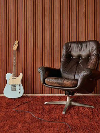 Hallinge Tappeto - Rosso Ruggine 200X300 Lana